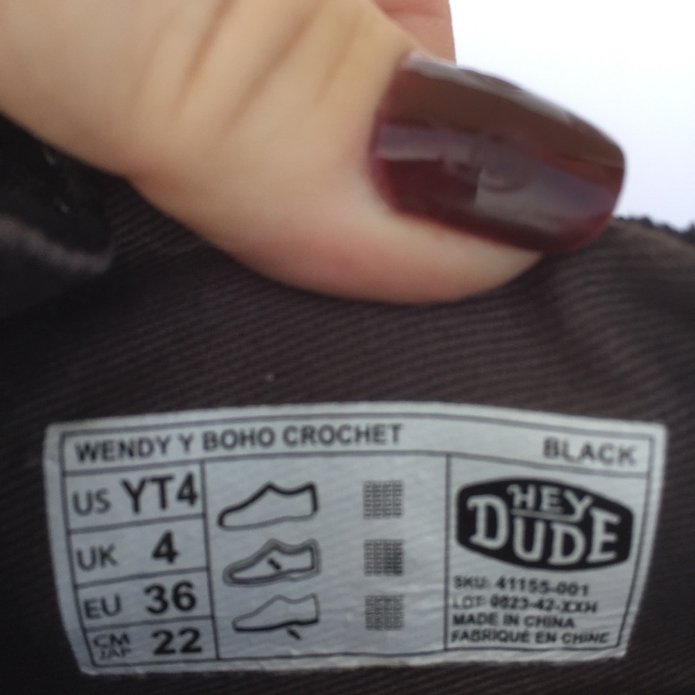 Kids Hey Dude Wendy Y Boho Crochet - Picture 14 of 16